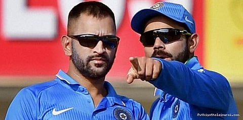 தோனிதான் என் கேப்டன்....புகழும் விராட் கோலி