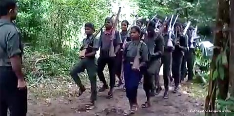 மாவோயிஸ்டுகள் பயிற்சி எடுக்கும் வீடியோவில் தமிழர்கள்..!