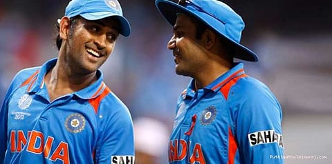 தோனிக்கு வாழ்த்துக் கூற தாமதம் ஏன்?... சேவாக்கின் ஸ்பெஷல் விளக்கம்