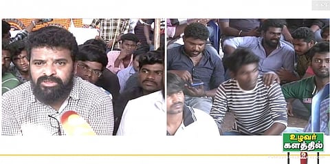 உழவர்களுக்காக இளைஞர்கள் உண்ணாவிரதம்