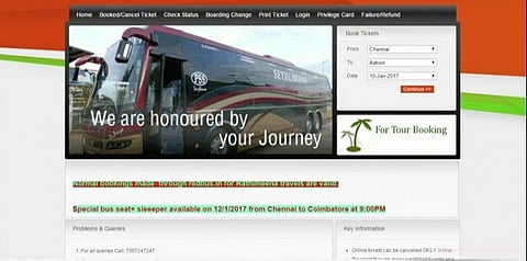 டிக்கெட் எடுத்தவர்களுக்கு பிரச்னை இல்லை... ரெட் பஸ் நிறுவனம் விளக்கம்