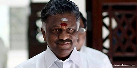 கிருஷ்ணா நதிநீர் விவகாரம்.. இன்று ஆந்திரா செல்கிறார் முதலமைச்சர் பன்னீர்செல்வம்