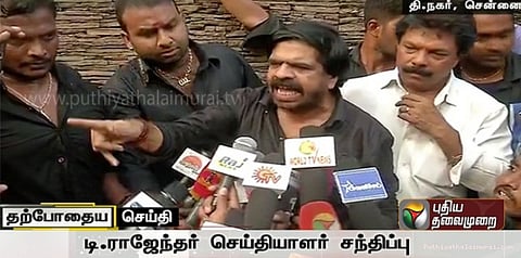 முழுநேர அரசியலில் களமிறங்குகிறேன்: டி.ராஜேந்தர் பேட்டி