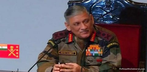 சோஷியல் மீடியாக்களிடம் சொல்லாதீர்கள்: ராணுவ தளபதி