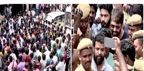 ஜல்லிக்கட்டுக்கு ஆதரவான போராட்டத்தில் திரை பிரபலங்கள்..!