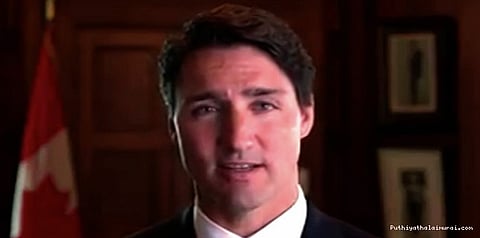 கனடாவின் வளர்ச்சியில் தமிழர்களுக்கு பங்குண்டு... தமிழில் வாழ்த்து சொன்ன கனடா பிரதமர்..!