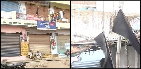 களையிழந்த பாலமேடு... ஜல்லிக்கட்டுக்கு அனுமதி கோரி கடையடைப்பு