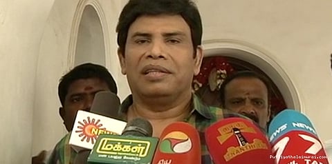 தீபாவிற்கு ஆதரவு அளிப்பது குறித்து நடிகர் ஆனந்தராஜ் ஆலோசனை