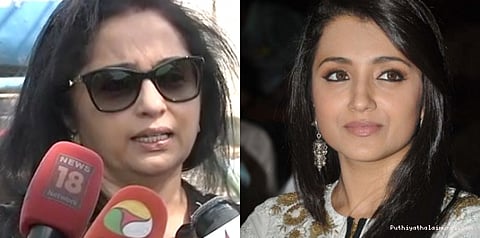 பீட்டாவில் த்ரிஷா இல்லை: தாயார் உமா விளக்கம்