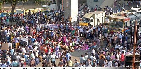 சென்னையின் முக்கிய பகுதிகளில் போக்குவரத்து பாதிப்பு