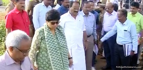 தமிழக வறட்சி பாதிப்பு.. மத்திய குழு ஆய்வு