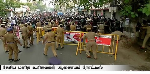 தமிழக அரசுக்கு தேசிய மனித உரிமைகள் ஆணையம் நோட்டீஸ்