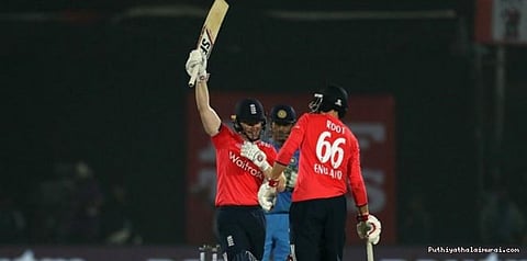 கேப்டனாக கோலியின் முதல் டி20 போட்டி: இங்கி. அணி 7 விக்கெட் வித்தியாசத்தில் வெற்றி