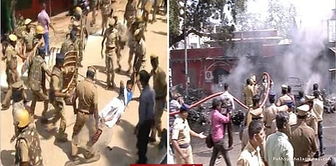 வன்முறையில் காயப்பட்டதே நாங்கள் தான்..! காவல்துறை விளக்கம்