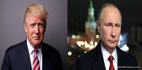 ரஷிய அதிபருடன் தொலைபேசியில் உரையாற்றுகிறார் டொனால்டு டிரம்ப்..!
