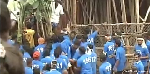 சீறிப் பாய்ந்த காளைகள்.. மணப்பாறை அருகே கோலாகல ஜல்லிக்கட்டு..!