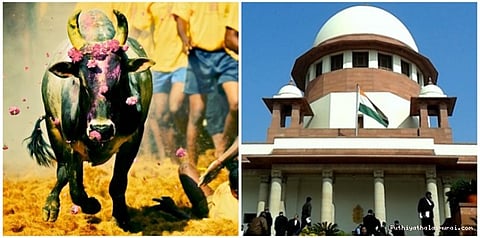 ஜல்லிக்கட்டு சட்டத்தை எதிர்த்து உச்சநீதிமன்றத்தில் ஆவணங்கள் தாக்கல்