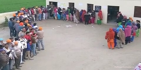 சட்டப்பேரவைத் தேர்தல்: கோவாவில் 83%, பஞ்சாபில் 70% வாக்குகள் பதிவு