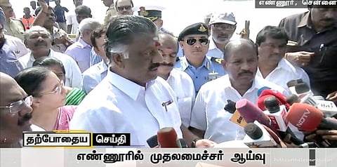 95 சதவிகித பணிகள் முடிந்துவிட்டது: முதலமைச்சர் ஓ.பன்னீர்செல்வம்