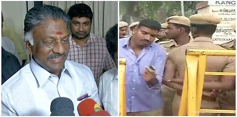 முதலமைச்சர் பன்னீர்செல்வம் வீட்டுக்கு பாதுகாப்பு அதிகரிப்பு