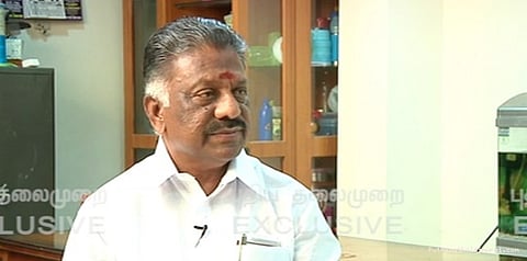 சசிகலா ஜெயலலிதாவின் அரசியல் வாரிசாக முடியாது: ஓ.பன்னீர்செல்வம்