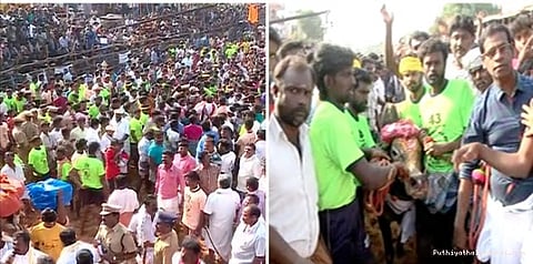 கோலாகலமாகத் தொடங்கிய பாலமேடு ஜல்லிக்கட்டு