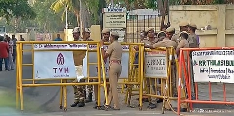 இளைஞர்கள் போராட்டம் நடத்தப்போவதாக வெளியான தகவல்: 10,000 போலீசார் பாதுகாப்பு