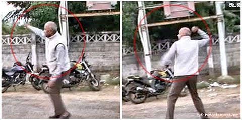 கூவத்தூரில் செய்தியாளர்கள் மீது கல்வீச்சு