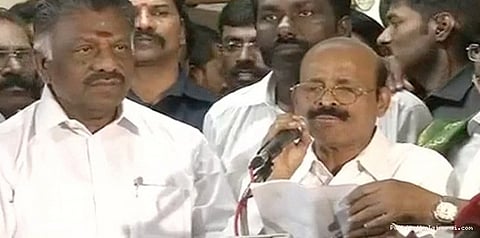 அண்ணாவை போல் அடக்கமானவர் பன்னீர்செல்வம்: பொன்னையன்