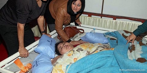 சிகிச்சைக்காக இந்தியா வந்த உலகின் அதிக எடை கொண்ட பெண்