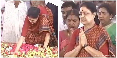 ஜெயலலிதா சமாதியில் சசிகலா செய்த 3 சபதங்கள்