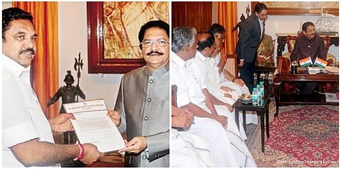 தமிழக முதல்வர் யார்?: ஆளுநர் இன்று முடிவை அறிவிக்க வாய்ப்பு