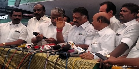 தர்மயுத்தம் தொடரும்: ஓபிஎஸ்