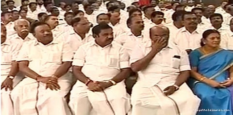 எம்எல்ஏக்கள் சட்டப்பேரவைக்கு வர வேண்டும்: அதிமுக கொறடா ராஜேந்திரன்