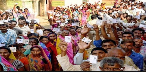 உத்தரப்பிரதேசத்தில் மூன்றாம் கட்ட வாக்குப்பதிவு தொடங்கியது