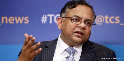 டாடா குழுமத்தின் தலைவராக பொறுப்பேற்ற நாமக்கல்காரர்