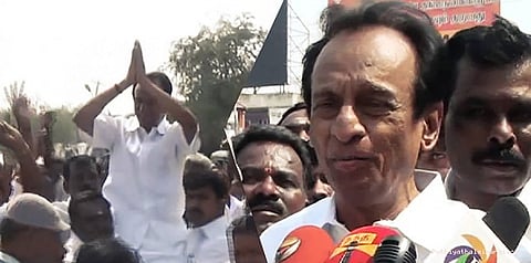 பன்னீர்செல்வம் ஆதரவு எம்எல்ஏக்கு உற்சாக வரவேற்பு