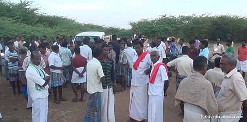 ஓஎன்ஜிசி அதிகாரிகளுக்கு மக்கள் எதிர்ப்பு... வாகனங்கள் சிறைபிடிப்பு