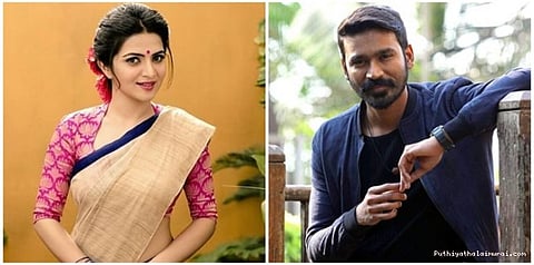 டிடி-யை பார்த்து வியந்துபோன தனுஷ்..!