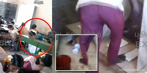 எதிர்காலத்தை கேள்விக்குறியாக்கும் பள்ளி... சாதிபாகுபாடு காட்டும் ஆசிரியர்கள்...