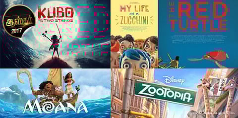 அனிமேஷன் பிரிவில் 5 படங்கள் போட்டி