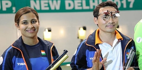 உலகக்கோப்பை துப்பாக்கிச் சுடுதல் போட்டி: இந்திய அணிக்கு தங்கம்