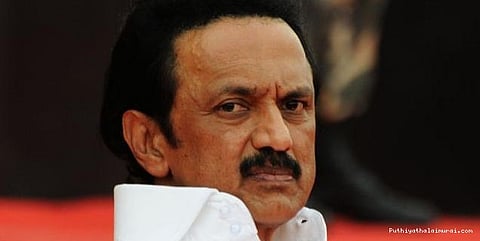 காலணி வீசப்பட்ட சம்பவம் ஏற்புடையது அல்ல: மு.க.ஸ்டாலின்