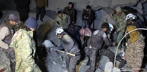 சிரியா மசூதி மீது அமெரிக்கா தாக்குதல்