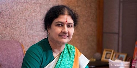 சசிகலாவுக்கு தேர்தல் ஆணையம் நோட்டீஸ்