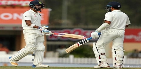 ராஞ்சி டெஸ்ட்: இந்திய அணி நிதான ஆட்டம்