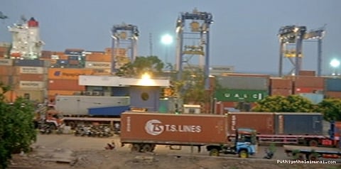 கண்டெய்னர்களில் கள்ளநோட்டு கடத்தலா?: சென்னை துறைமுகத்தில் தீவிர சோதனை