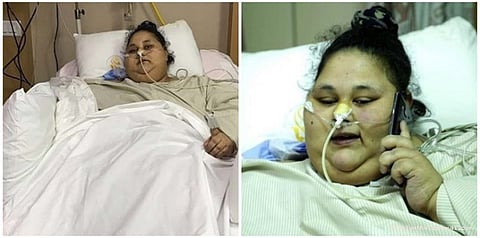 ஒரு வாரத்தில் எடை குறைந்த உலகின் குண்டு பெண்மணி