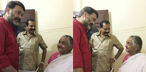 கோரிக்கை வைத்த ரசிகை: ஷாக் கொடுத்த மோகன்லால்