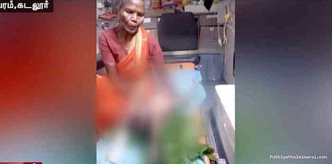 குழந்தையை எரித்துக் கொன்ற தந்தை